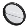 49mm Double Half Moon Special Effects Filter Center Split Diopter Lens Filter for Photography SLR Camera Accessories