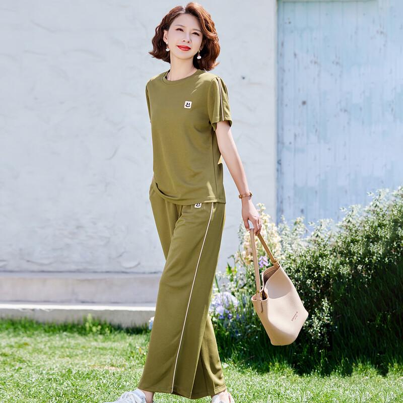 

Летний повседневный женский костюм-двойка Paster L