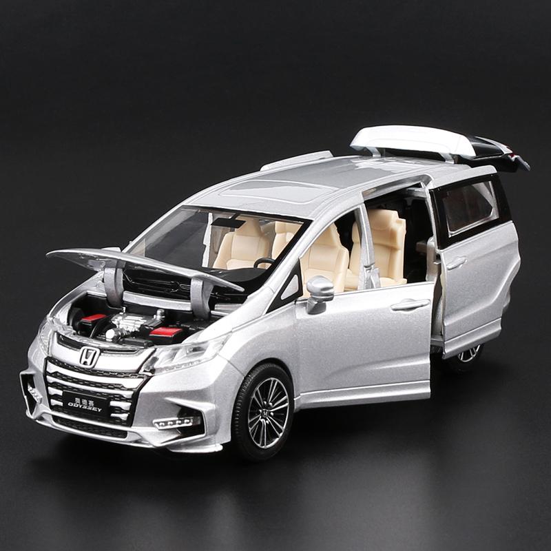 1/32 Honda ODYSSEY Car Model Alloy Car Die Cast Toy Car Model Car Pull Back Children Toy Gift Collectible
