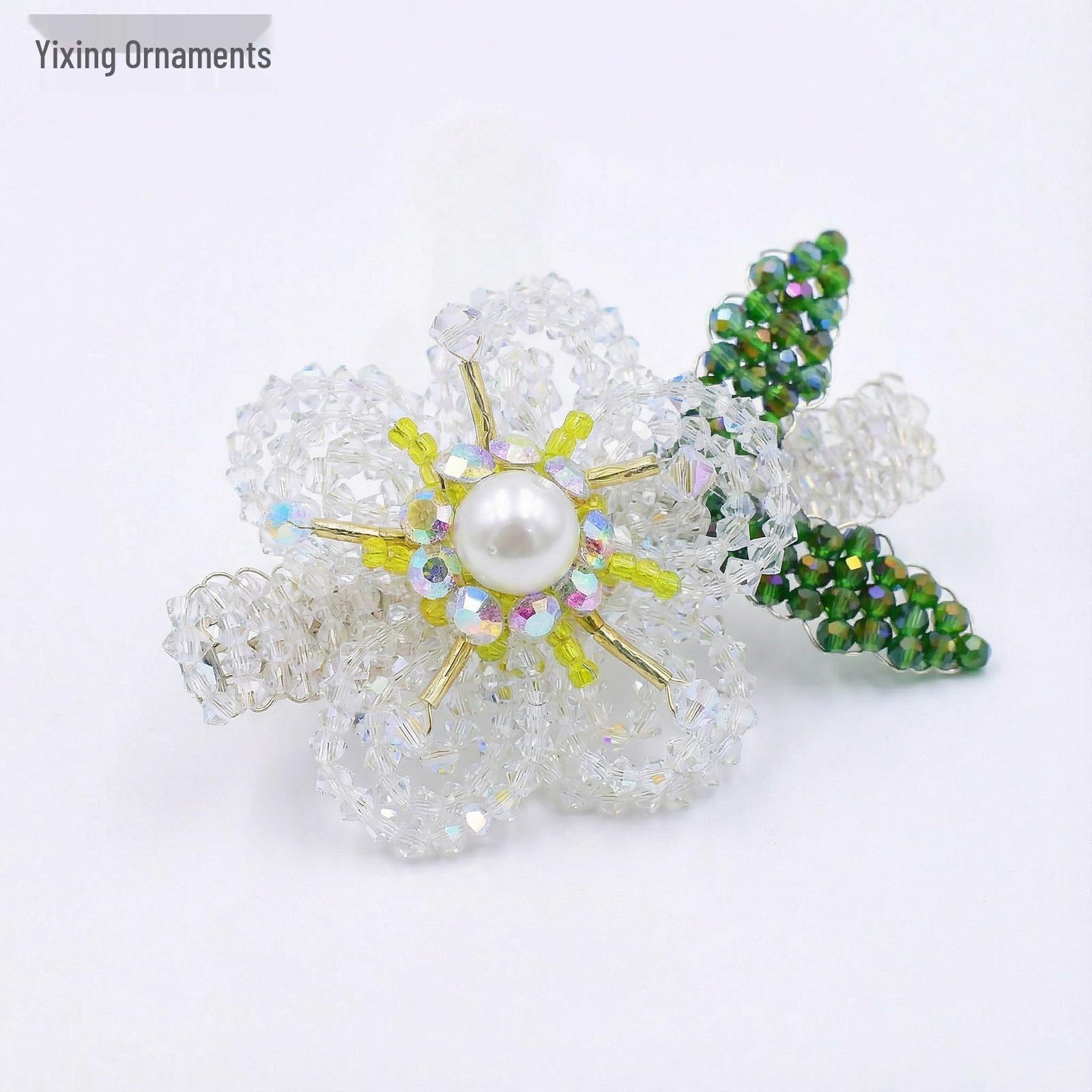 Elegant Crystal Flower Hair Clip – Stylish Daily Wear Headdress A78