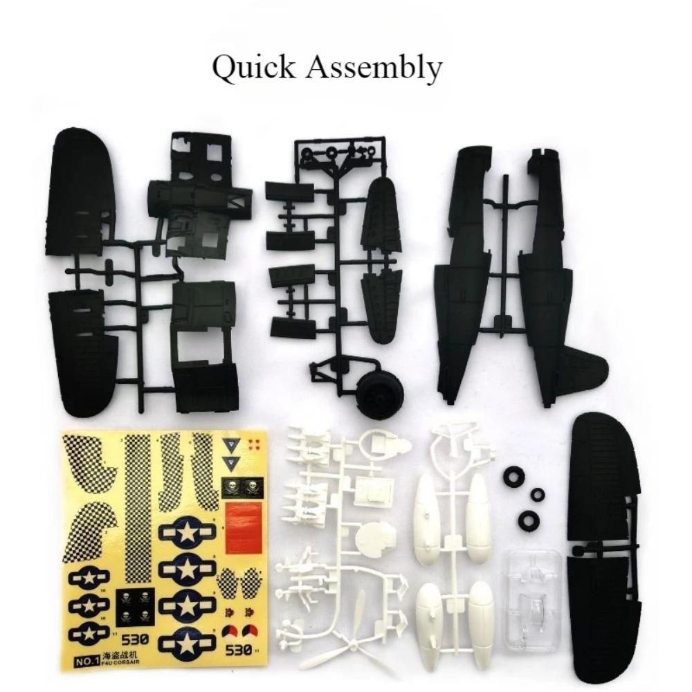 1/48 WWII Americký Corsair Mustang Britský Spitfire Hurricane Německý BF109 Stíhací letoun Plastová Sestavitelná Stavebnice Modelu Letadla Hračka