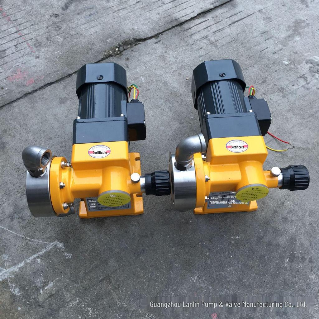GM600/0.7 Mechanical Diaphragm Metering Pump with PVC Head, Model GM0002-GM0500, Dosing Pump
