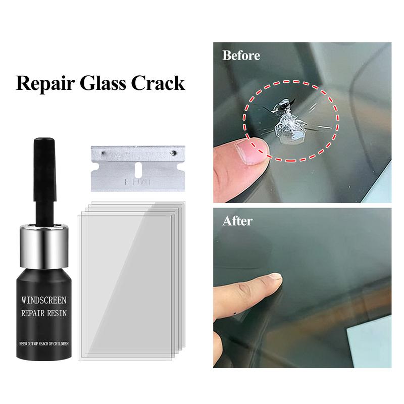Auto Glass Crack Repair Kit Remove Soratches for Car Truck Motorcycle WindscreenRecovery HIHO-927%#^&