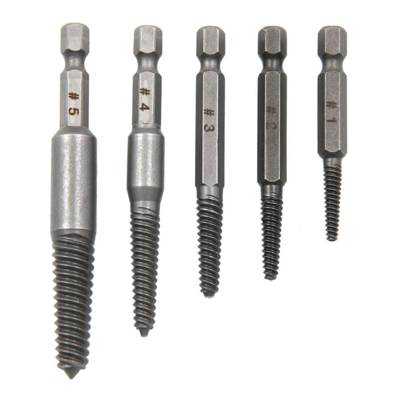 10Pcs Professional Screw Extractor Set Rusty Bolt & Stripped Screw Remover Tool Set for Men,Gift for DIY Enthusiasts