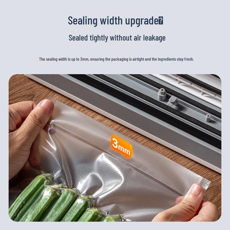Automatic Dual-Use Vacuum Sealer for Dry & Wet Foods