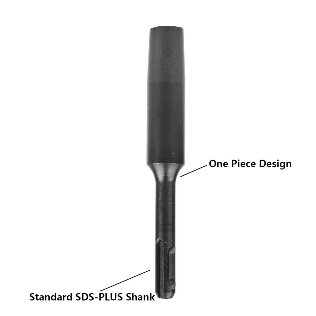 SDS Plus Ground Rod Driver 15mm Ground Rods Durable Hardened Steel Ground Rod Driver Power Tools Accessories