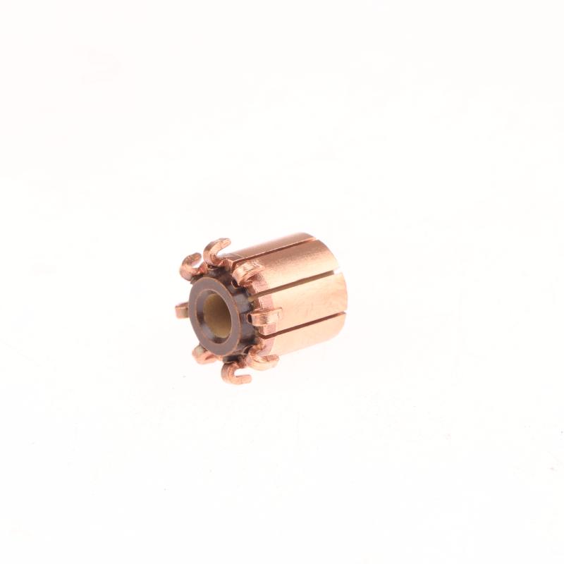 

1 Piece Diy Accessories Electric Motor Commutator 10.4X4X11.6Mm 8P Teeth Copper For Power Tool