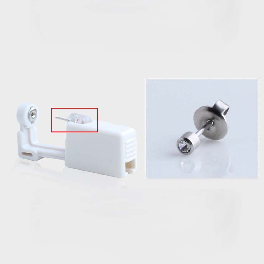 Nail Wear Earring Ear Nail Tool Wearing Ear Device Ear Stud Bezel Party Nose Ear Piercing Tool