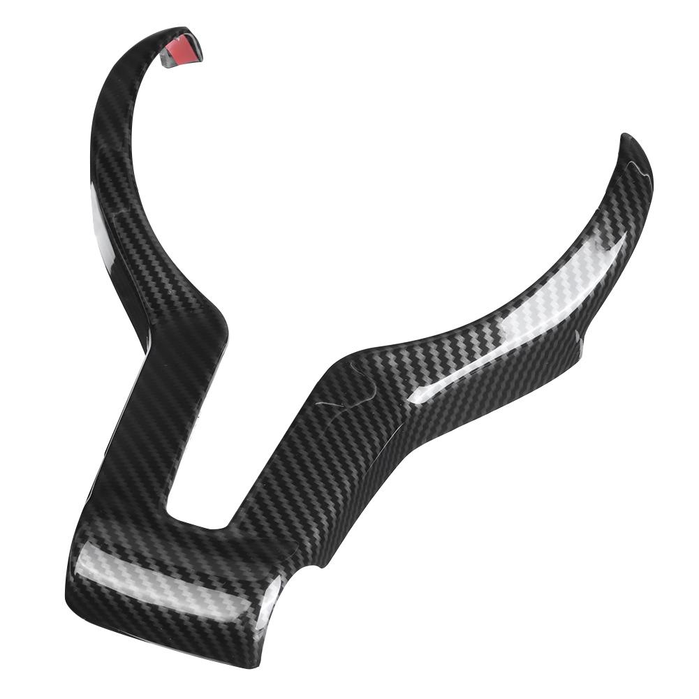 M Sport Steering Wheel Trim Cover Fits for F80 M3 F82 F83 M4 F10 M5 F06 F12 F13 M6 F15 X5M F16 X6Carbon Fiber Style