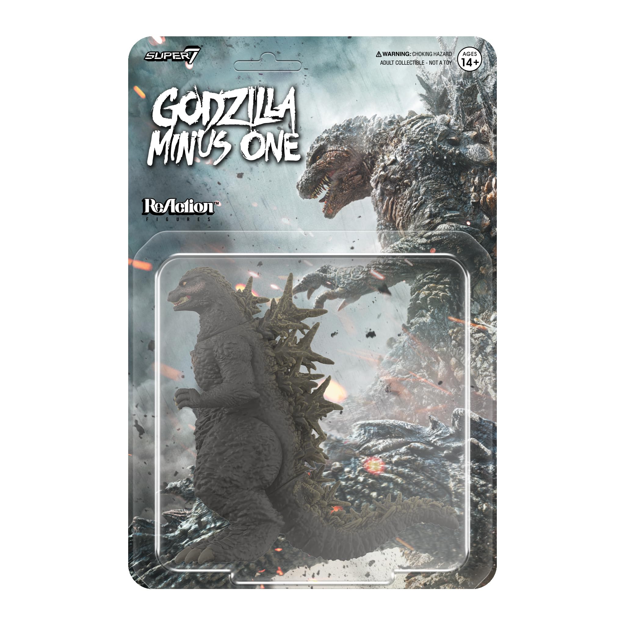 

Super7 Реакционная фигурка Toho Годзилла (Минус один)