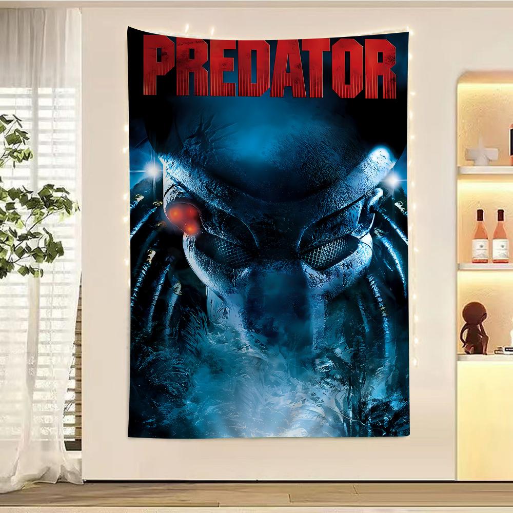 The Predator Printed Large Wall Tapestry Indian Buddha Wall Decoration Witchcraft Bohemian Hippie Wall Art Decor