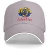 Sandwich Baseball Cap for Men & Women, 3-Layer Contrast Design Adjustable Hat, Lightweight Durable Cap