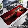 Custom Name Text Mouse Pad Brentford Football Personalized Desk Pad For Work And Gaming