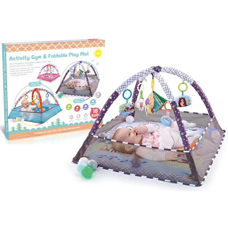 Baby Ocean Ball Fence Gym & Crawling Mat for 0-36 Months