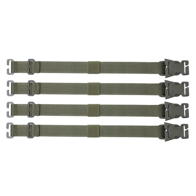 4 Stück Gurtbänder Rucksack Westen Adaptergurte Outdoor Sport Klettern Wandern Jagd Taschen Brustgurte