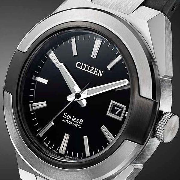 Citizen Men's NA1004-10E ( Watch Series 8 Mechanical 870 Mechanical) Round Watch Silver Analog