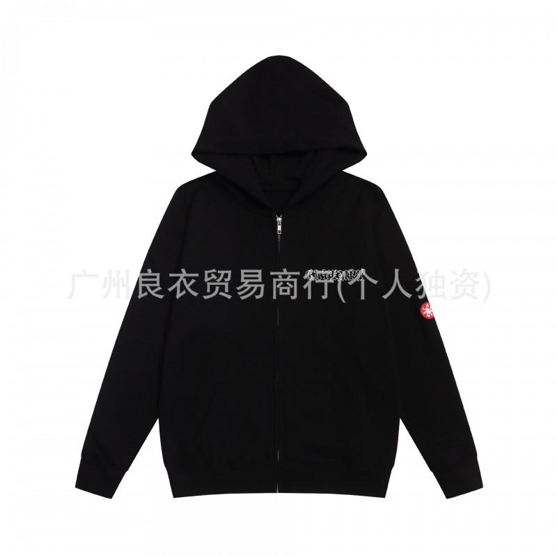 Unisex Oversized Hoodie With Abstract Face Embroidery Print Cotton Sweatshirt Fall