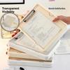 Double Layer A4 Clipboard with Storage Document Organizer Document Folder  Office Use
