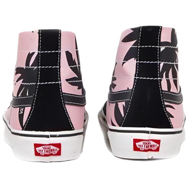 Vans Sk8 Hi 138 Decon Summer Leaf Pink Black VN0A3MV1R33