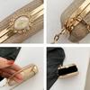High Design Women Evening Bag Party Banquet Glitter Bag for Ladies Wedding Clutch Handbag Shoulder Bag Chain Bolsas