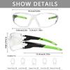 1PC New Blinds Goggles Dust-proof Wind-sand-proof Riding Sports Protective Glasses Unisex Transparent Lens Protective Goggles