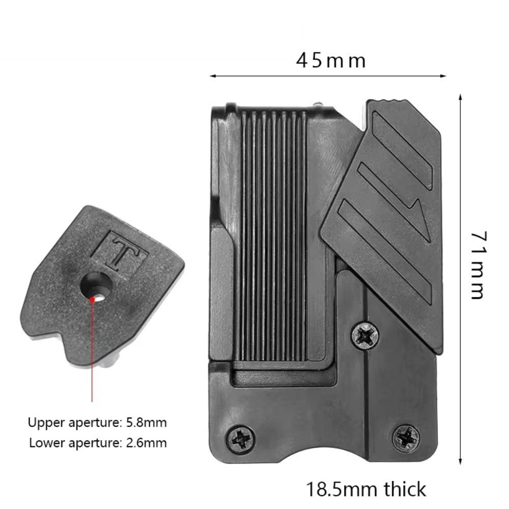 Quick Attach Quick Release Buckle Universal Waist Buckle New Belt Tool Holder  Hammer Wrench 2