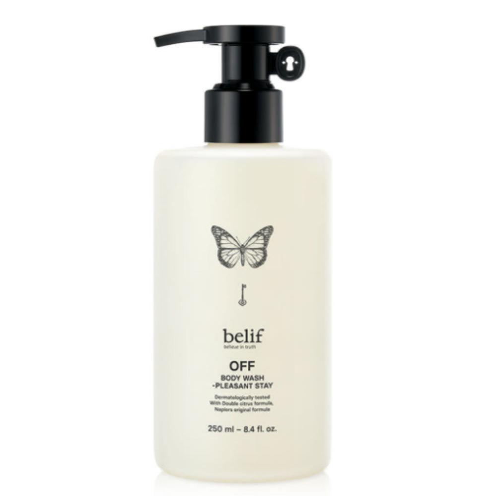 belif Off Body Wash 250ml - Aromatic Relaxation and Deep Cleansing for Refreshing Body Care