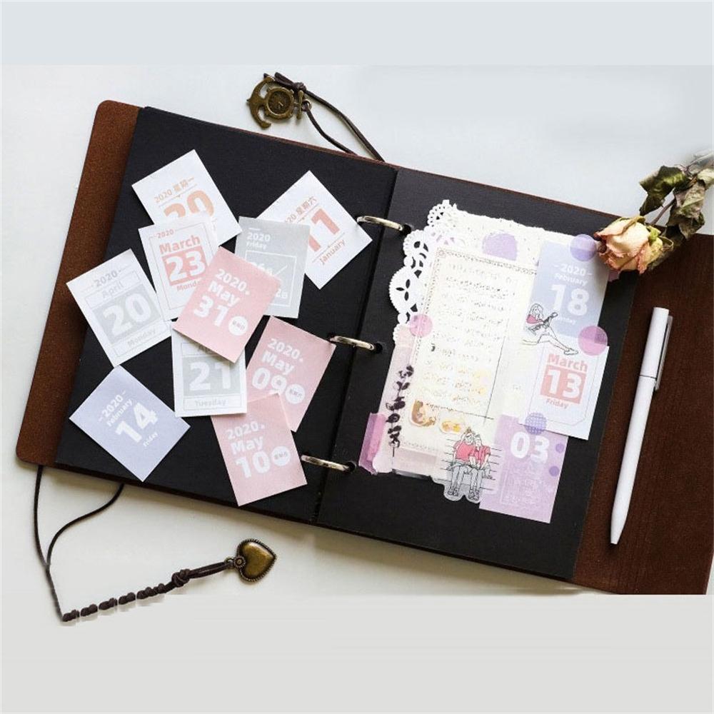 DIY Album Photo Set Home Scrapbook Handmade Growth Album Art Retro Album Photo ID Card Binder Scrapbooking
