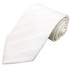 Formal Luxury Necktie Made in Japan Silk for Weddings and Funerals Stripe [FORMAL] 100% White-1
