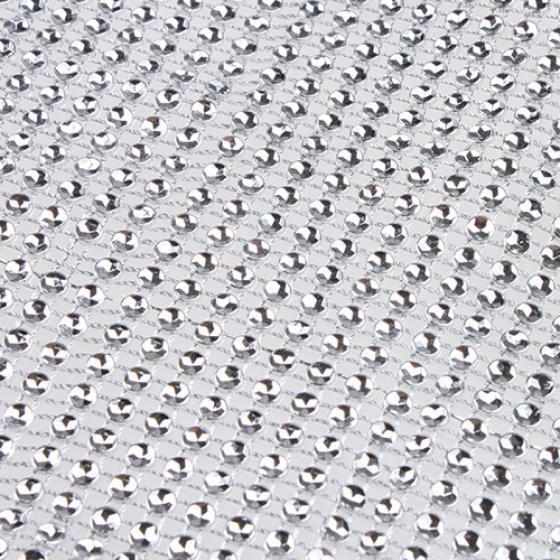 1 Yard Rhinestone Plastic Ribbon Roll Mesh Wrap Wedding Decoration