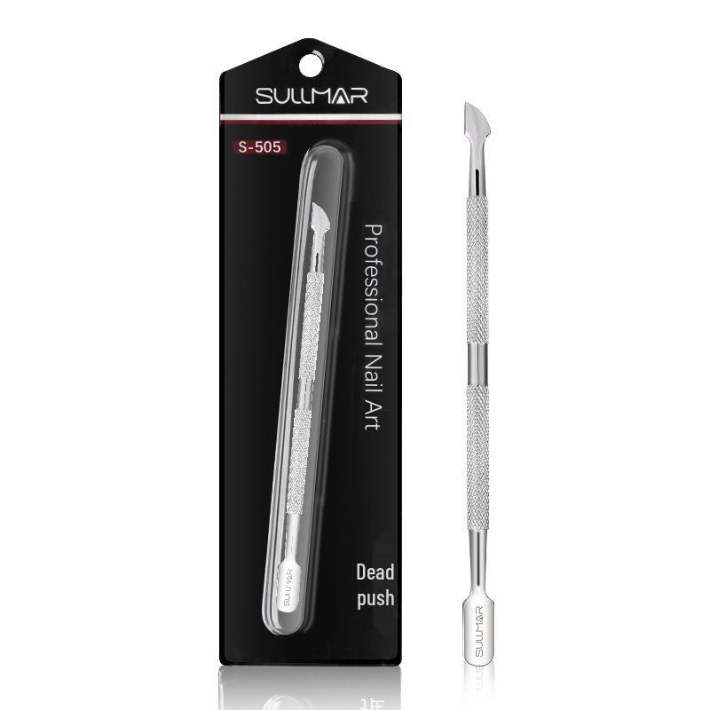 

Dual-Head Stainless Steel Cuticle and Nail Pusher Tool