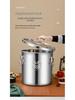 Stainless Steel Sealing Bucket: Insect & Moisture-Proof Rice and Soup Container