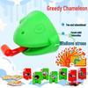 Chameleon Tongue Table Game: Interactive Family Card Game & Pet Toy