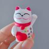 8PCS New Year's Festive Cat Magnet Refrigerator Stickers Cartoon Stereo Magnetic Message Board Home Decoration Stickers