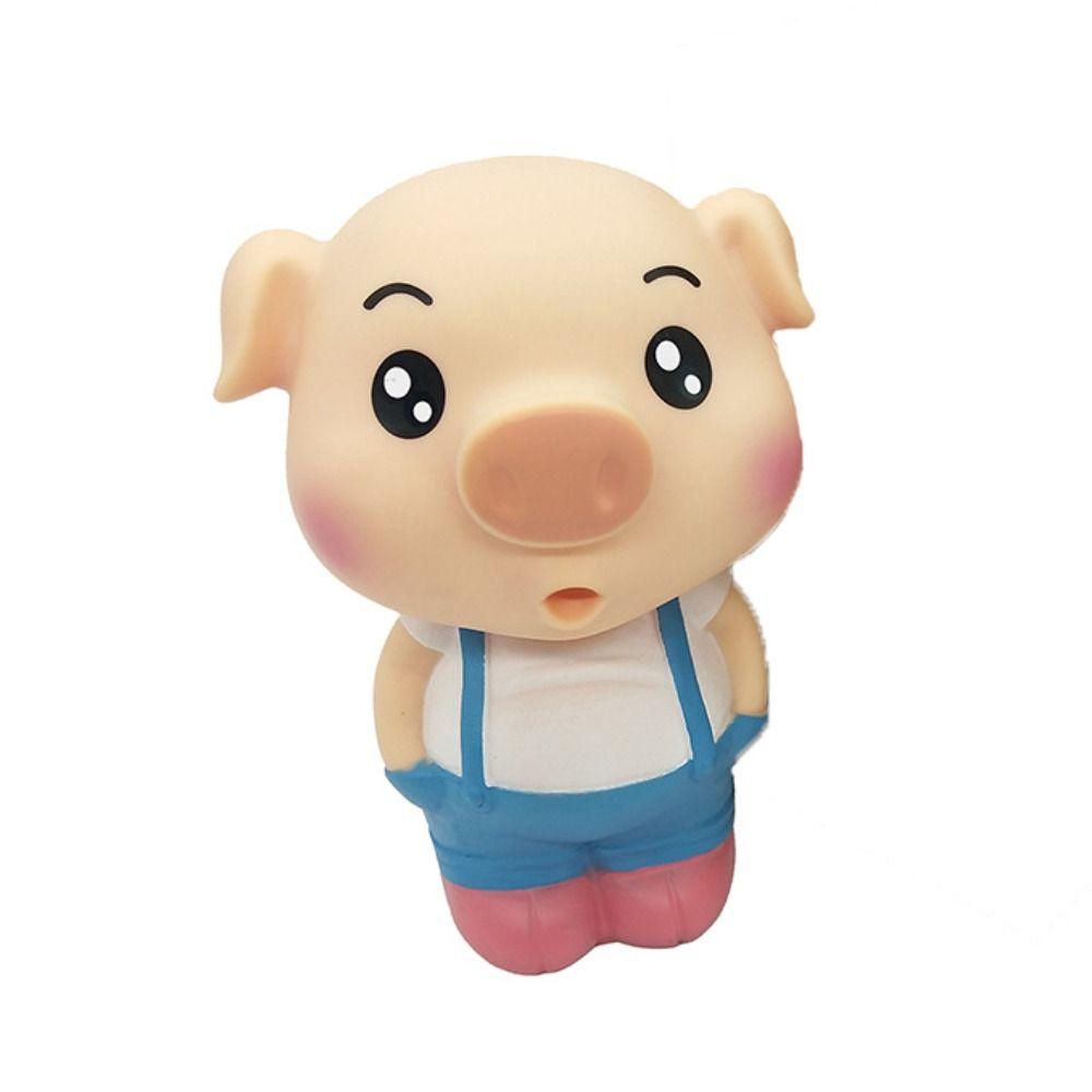 Large Capacity Pig Shaped Money Boxes Savings Tank Pig Money Bank  Bedroom Den Dresser