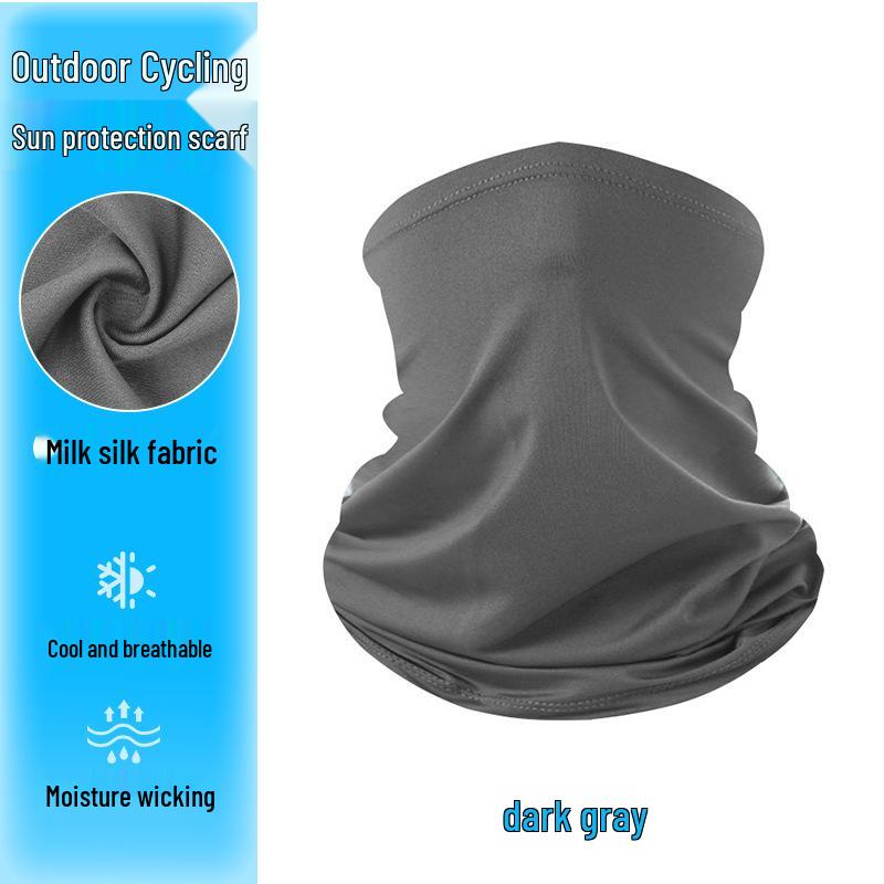 Slim Camouflage Neck Gaiter & Face Mask: Unisex, Dustproof, Breathable Ice Silk