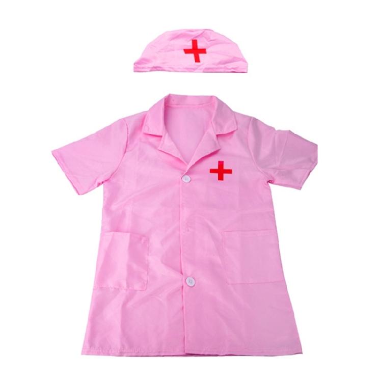 Doctor Costume for Kids Toddler Doctor Role Play Dressing Up Set Cosplay Halloween Costume Doctor Caps Nurse Caps Set