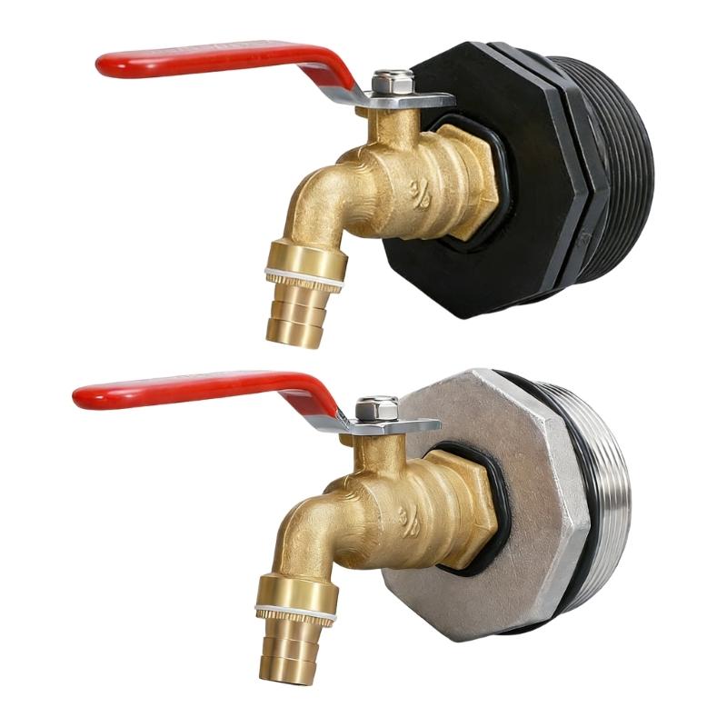 Gardens Irrigation Brasses Faucet Tank Water Tap Single Outlet Valves Replacement Antifreeze Outdoor Balconies Accessory