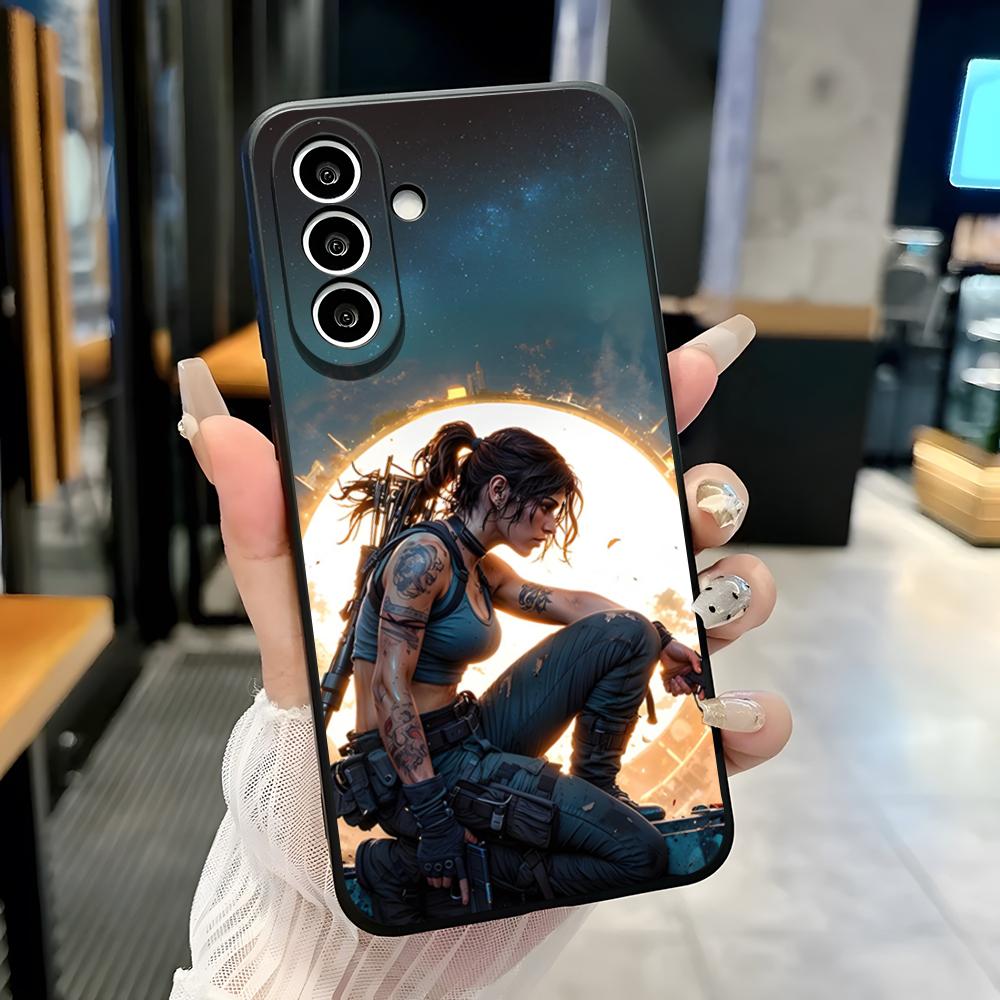 T-Tomb Raider Phone Case For Samsung S26 S25 Plus S20 S20 Plus S22 Ultra S23 FE S21 Plus S21 Ultra Soft Cover
