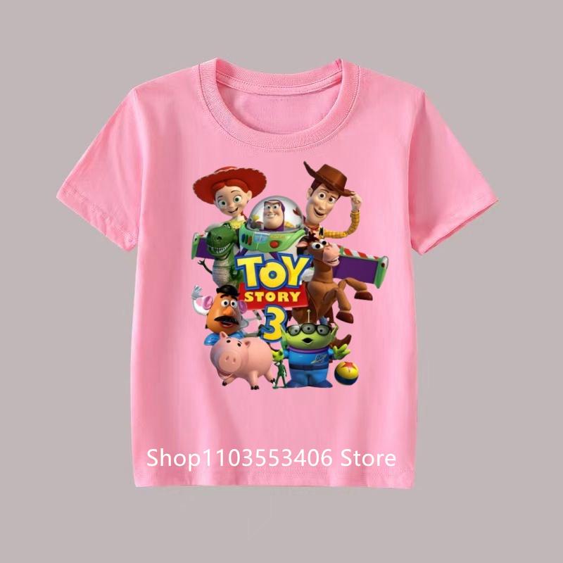 Toy Story Woody Buzz Lightyear Men Women T Shirt Funny Tees Short Sleeve Crew Neck T-Shirts 100% Cotton Gift Idea Clothes