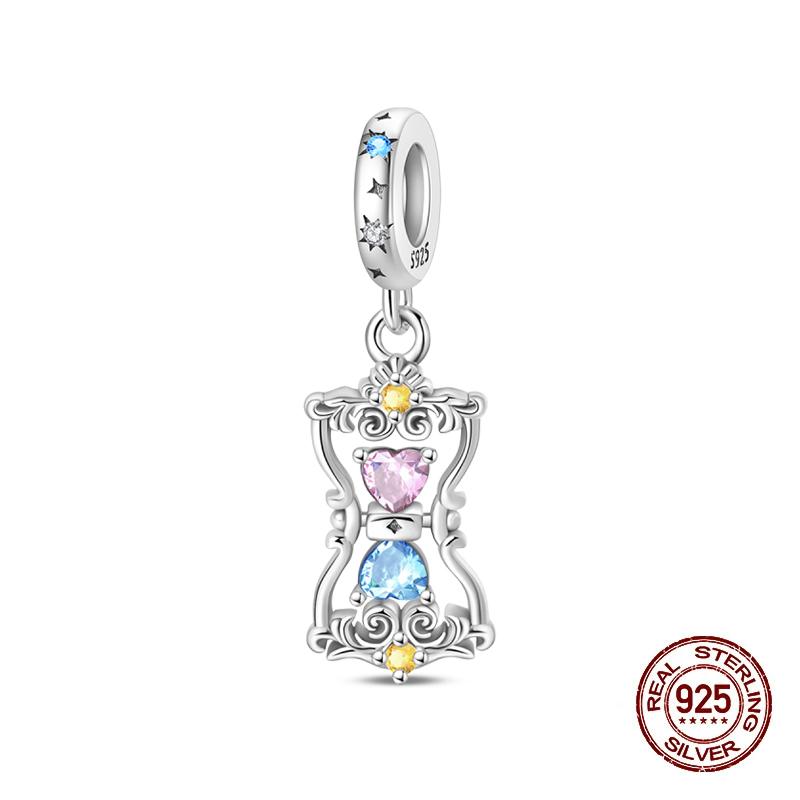 Original 925 Silver Charms Beads Winter Snowflake Snowman Igloo Penguin Pendants Fit Bracelet Charms Women Jewelry Gift