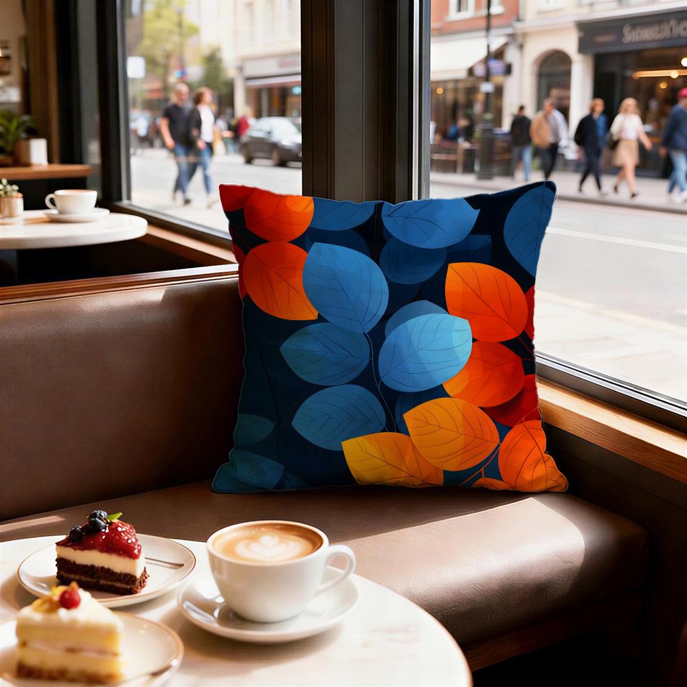 artistic leaves Cushion Cover Decorative Cushions Covers Cover Sofa x Pillow  Piece x x Pillowcase
