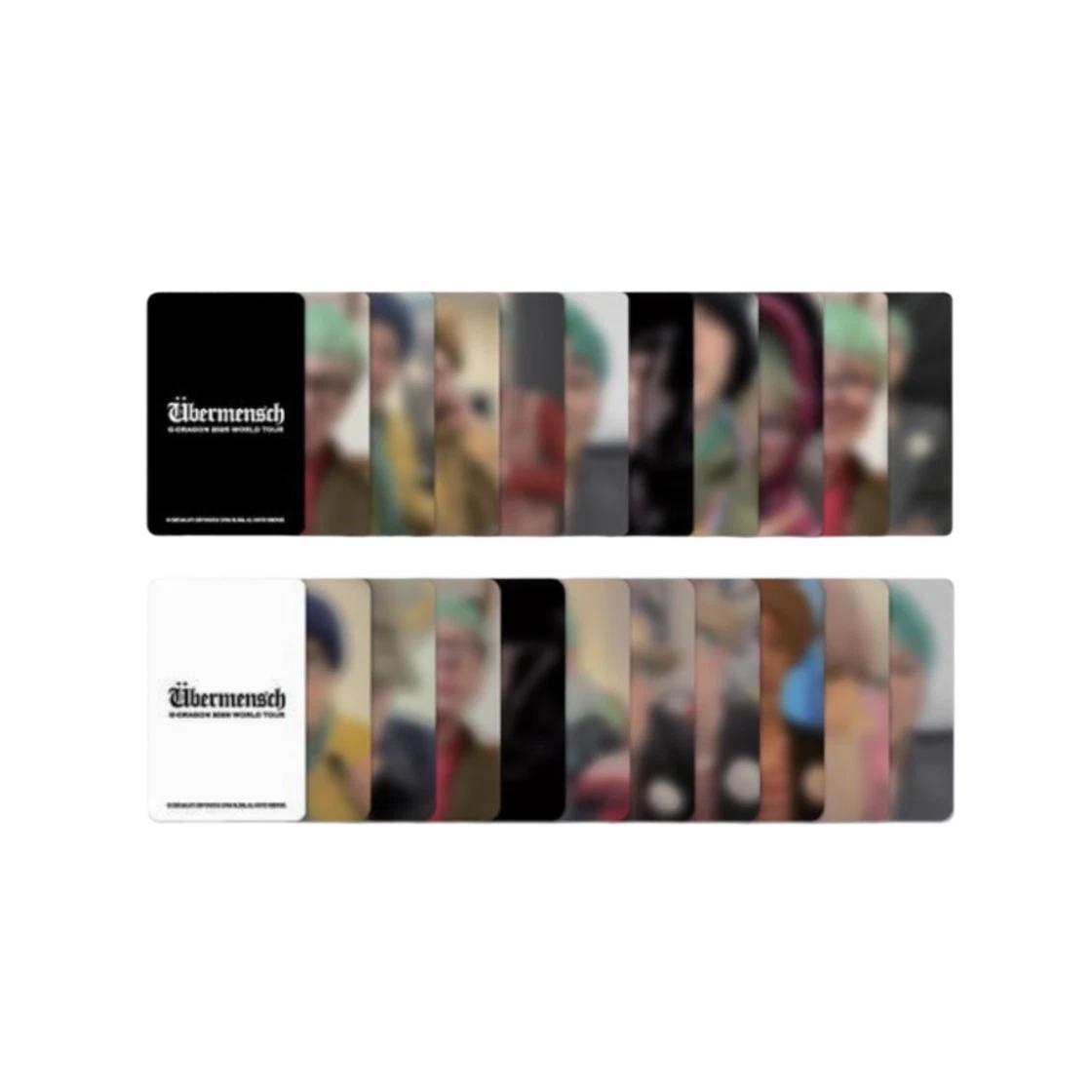 G-DRAGON Ubermensch Photocard Pack ONE SIZE