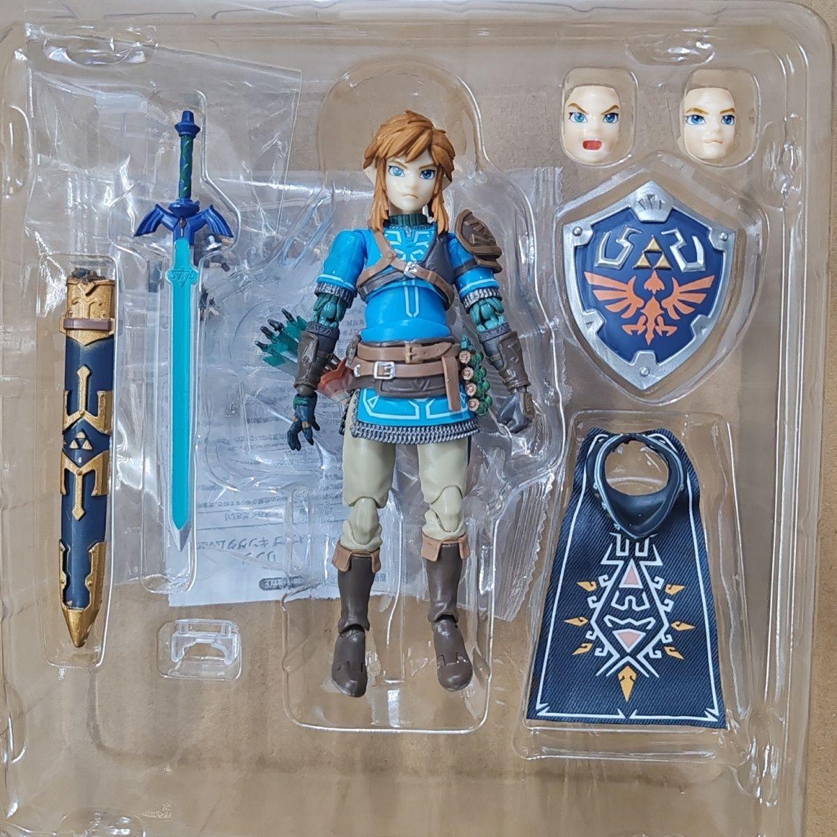 

The Legend Of Zelda Tears Of The Kingdom Aciton Figurine Figma 626 Link Figures Breath Of The Wild Anime Figurine Collect Model Present