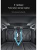 Compatible with Xiaopeng P7: Car Window Sunshade for Heat Insulation, Sun Protection, and Privacy.