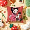B-Bettys-Cute-B-Boops Pillow Case Plush Fabric Soft Double-Sided Printed Sofa Warm Winter Home Gift Cushion Cover