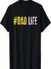 Unisex Ball Dad Fathers Day Raising Ballers Softball Baseball T-Shirt