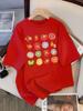 Tomato Variety Collection Chart T Shirt Female Summer Fashion Clothes Cotton Street Short Sleeve Casual Hip Hop T-Shirts