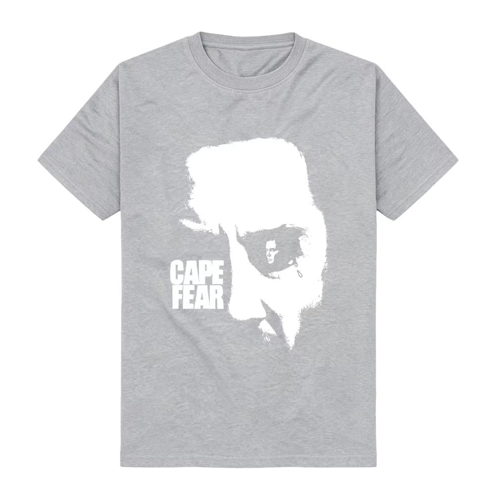 2026 Heiß TV-Serie Kap der Angst T-Shirt Sommer Baumwolle Lässig Damen_Herren T-Shirts Streetwear Unisex Kurzarm Y2K