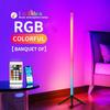 Color Changing Corner Ambience Lamp Remote Control LED Floor Lamp  For Bedroom Living Room